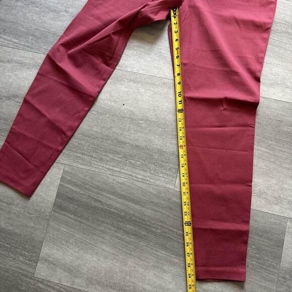 Maurices Smart Red Ankle Skinny Pants Women’s 13/14 Long - Picture 4 of 6